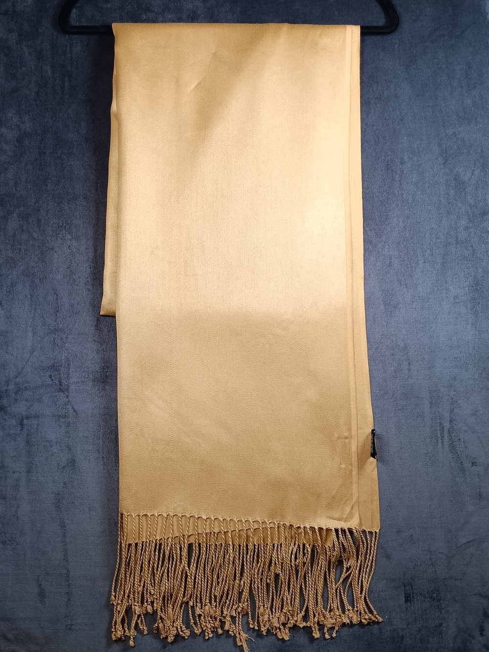 Cejon Gold Fringe Scarf